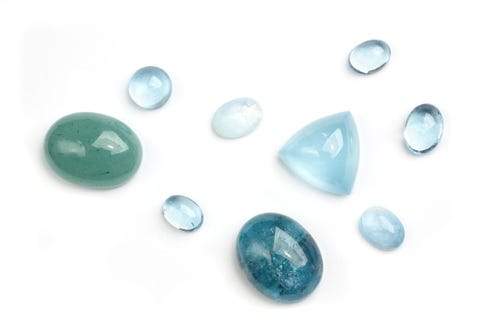 Jewelry Designs with Aquamarine Beads - Beadsofcambay.com