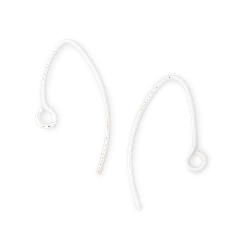 16mm Marquise Ear Wire 10 pieces - Beadsofcambay.com