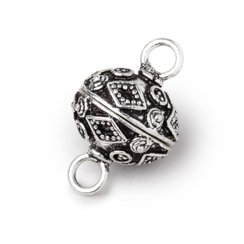 17mm Circle & Kite Design Magnetic Clasp 1 piece - Beadsofcambay.com