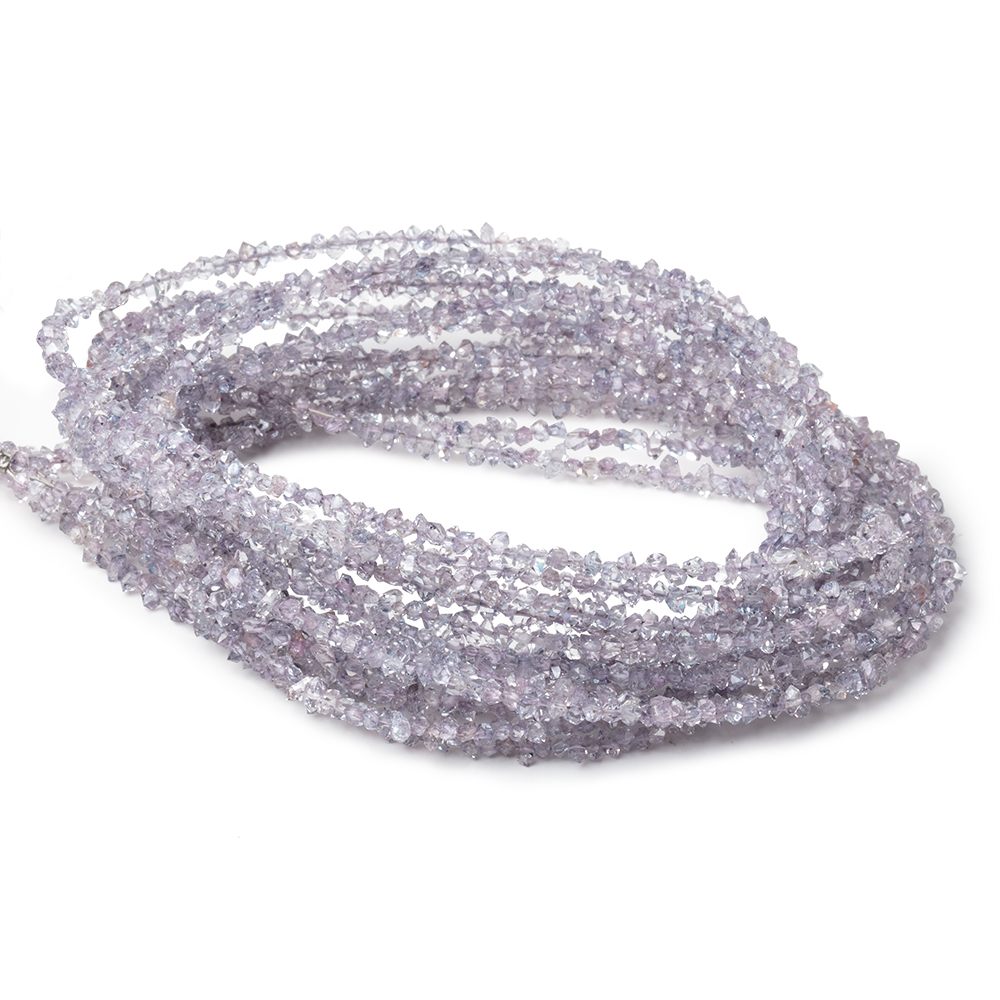 2-3.5mm Lilac Double Terminated Quartz Beads 15.5 inch 260 pieces - Beadsofcambay.com