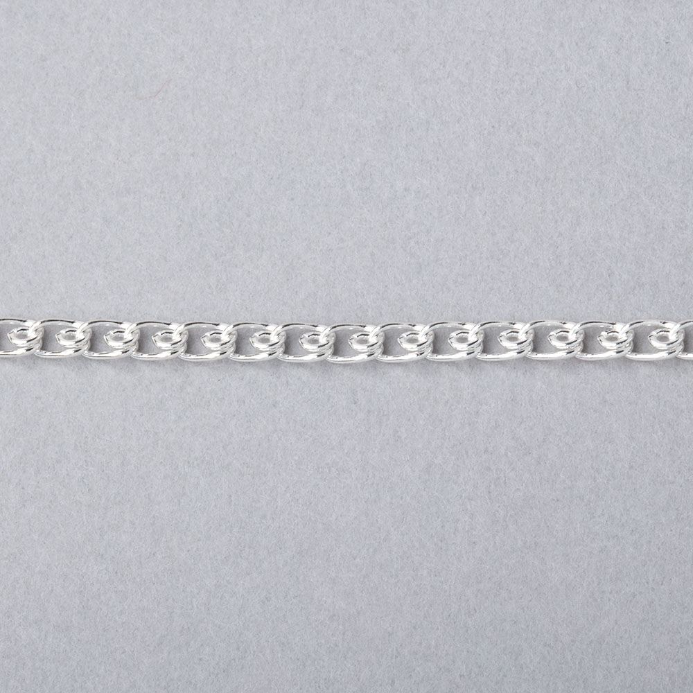 3 Feet - 3mm Loop Link Chain - Beadsofcambay.com