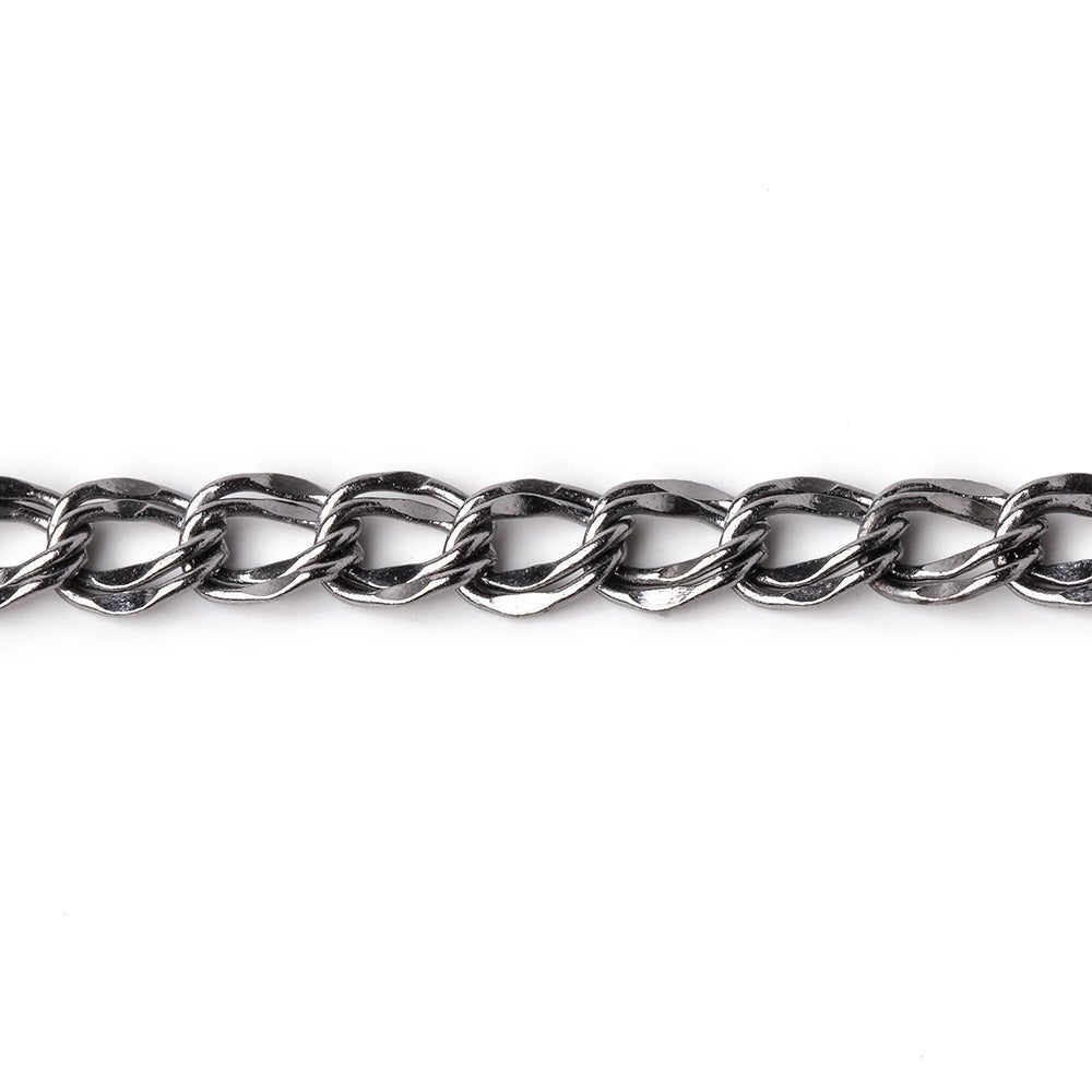 3 Feet - 5mm Double Curb Link Chain - Beadsofcambay.com