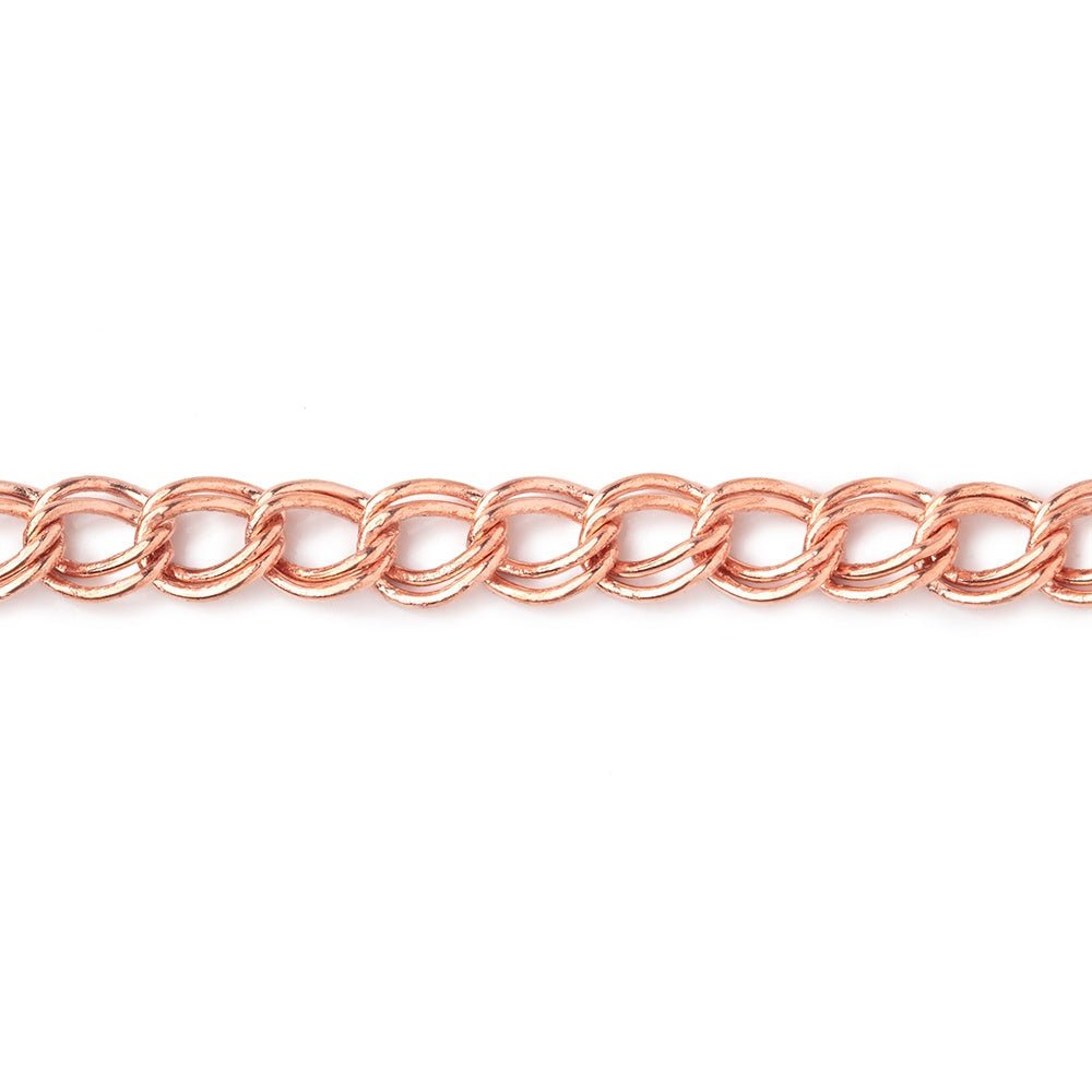 3 Feet - 5mm Double Curb Link Chain - Beadsofcambay.com