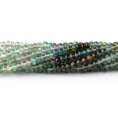 Green & Chrome Tourmaline Beads