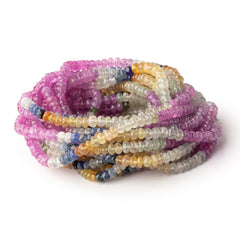 Faceted Rondelle Beads 5-8mm