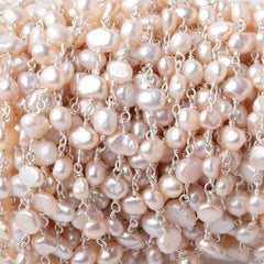 Freshwater Pearl Hand Crafted Chain