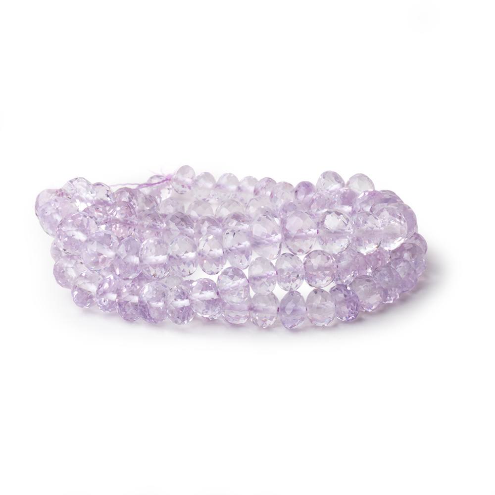 5 - 7mm Pink Amethyst Faceted Rondelle Beads 16 inch 98 pieces AA - Beadsofcambay.com