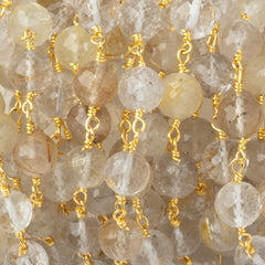 Rutilated Quartz Beads