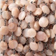 Angel Skin Peach Moonstone Beads