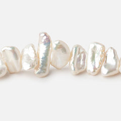 Side Drilled Biwa Freshwater Pearls