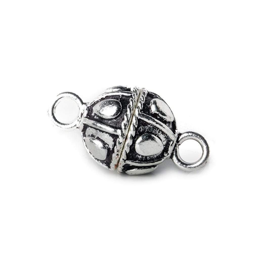 14.5mm Sterling Silver Magnetic Clasp (1-Pc)
