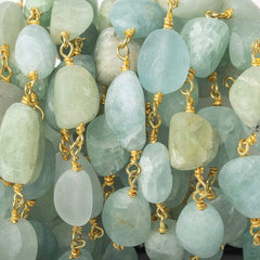 Aquamarine Beads