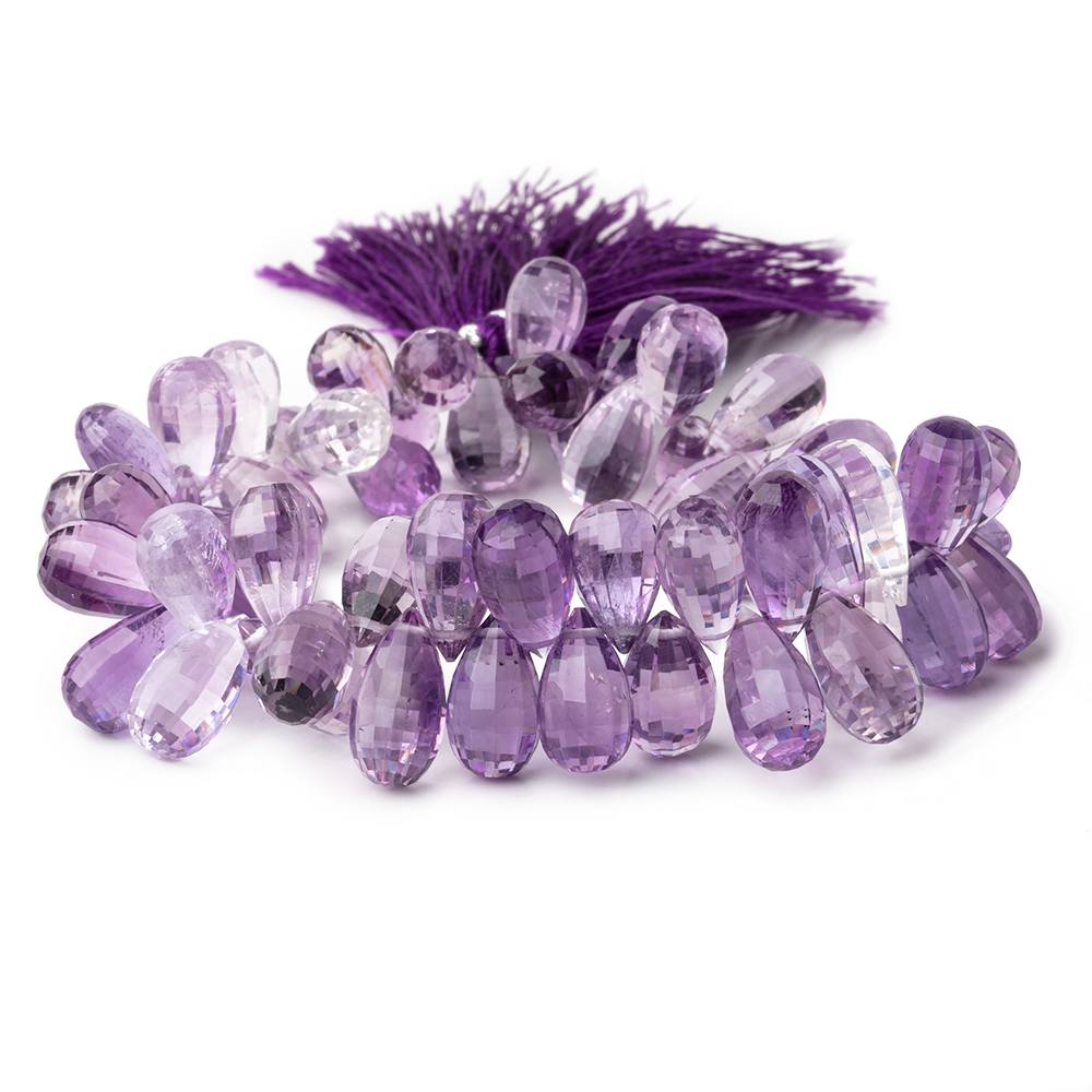 Amethyst AB Faceted Glass Stones - Treefrog Beads