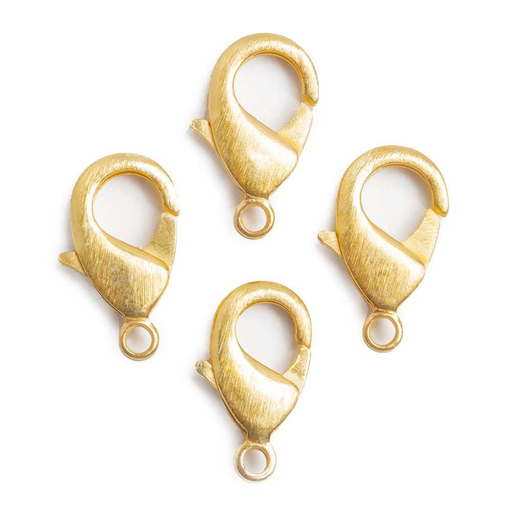 Large Gold Plated Lobster Clasp – EOS Designs Studio