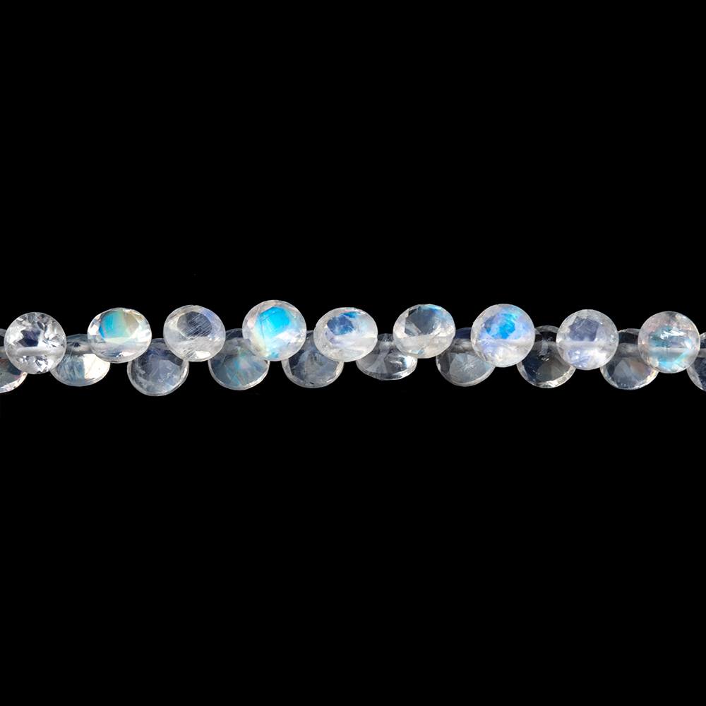 100% Natural Faceted Blue Moonstone Beads Loose Spacer Rondelle Beads For  Jewelry Making Accessories Diy Earing Bracelet 2/3/4mm