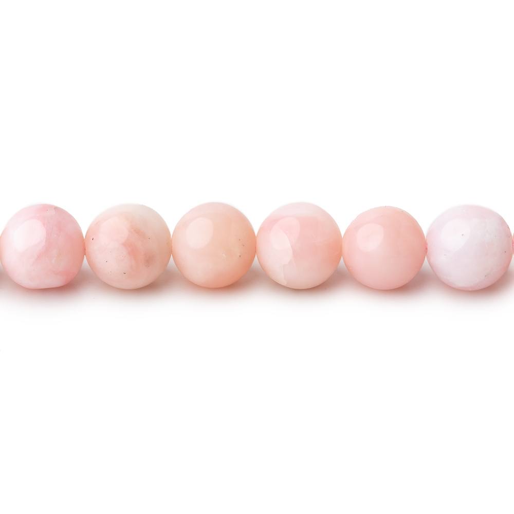 6mm Pink Peruvian Opal plain rounds 16 inch 67 beads AA - Beadsofcambay.com