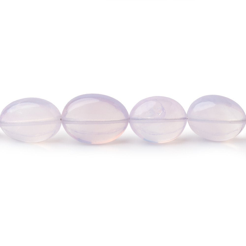 6x4-12x9mm Lavender Quartz Plain Oval Beads 20 inch 58 pieces AA - Beadsofcambay.com