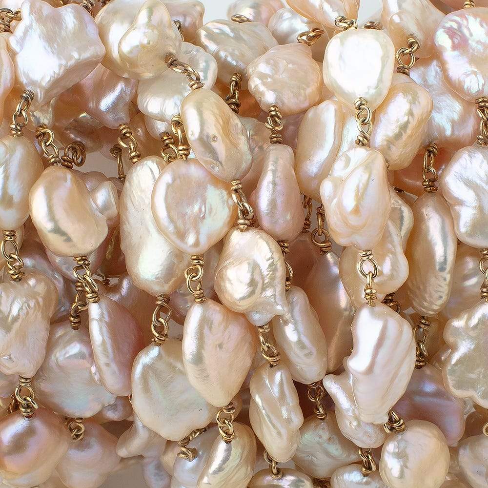 ALEXCRAFT Wholesale 6 Pcs Freshwater Pearls for Jewelry Making Baroque Pearl Charms Small Freshwater Pearls Bulk