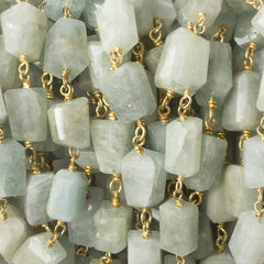 Aquamarine Beads